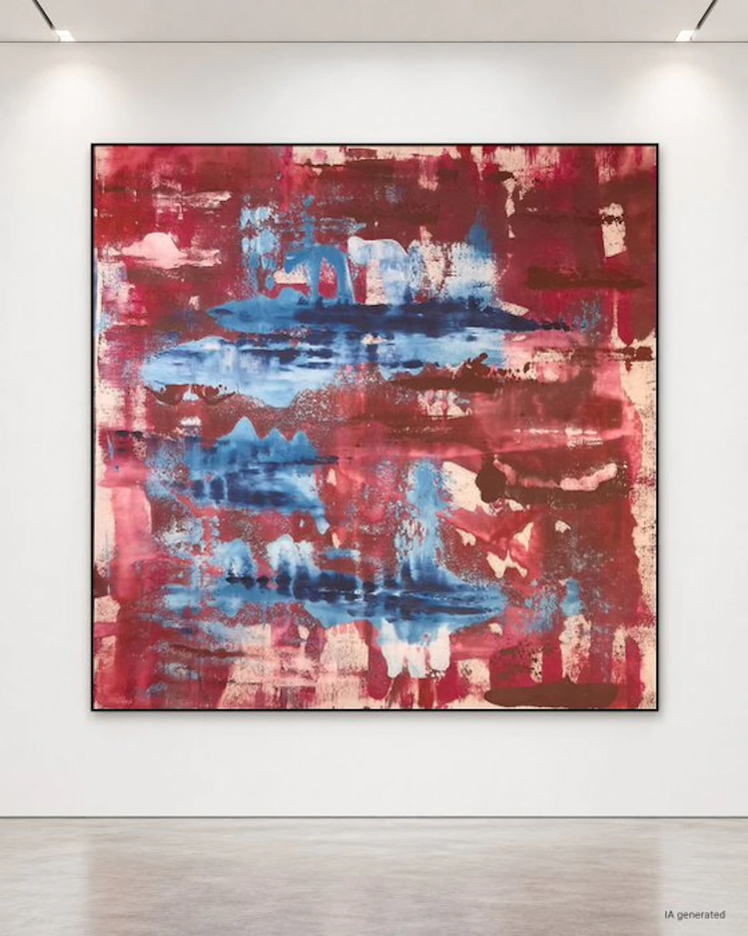 Bri Debernardi - MOMENTUM 130x130cm - XXL ABSTRACT