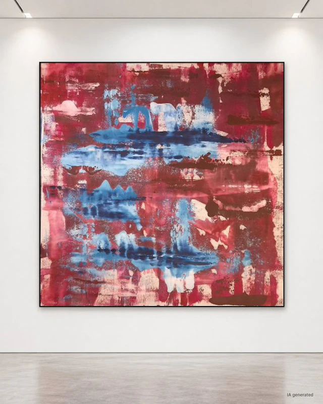 Bri Debernardi - MOMENTUM 130x130cm - XXL ABSTRACT