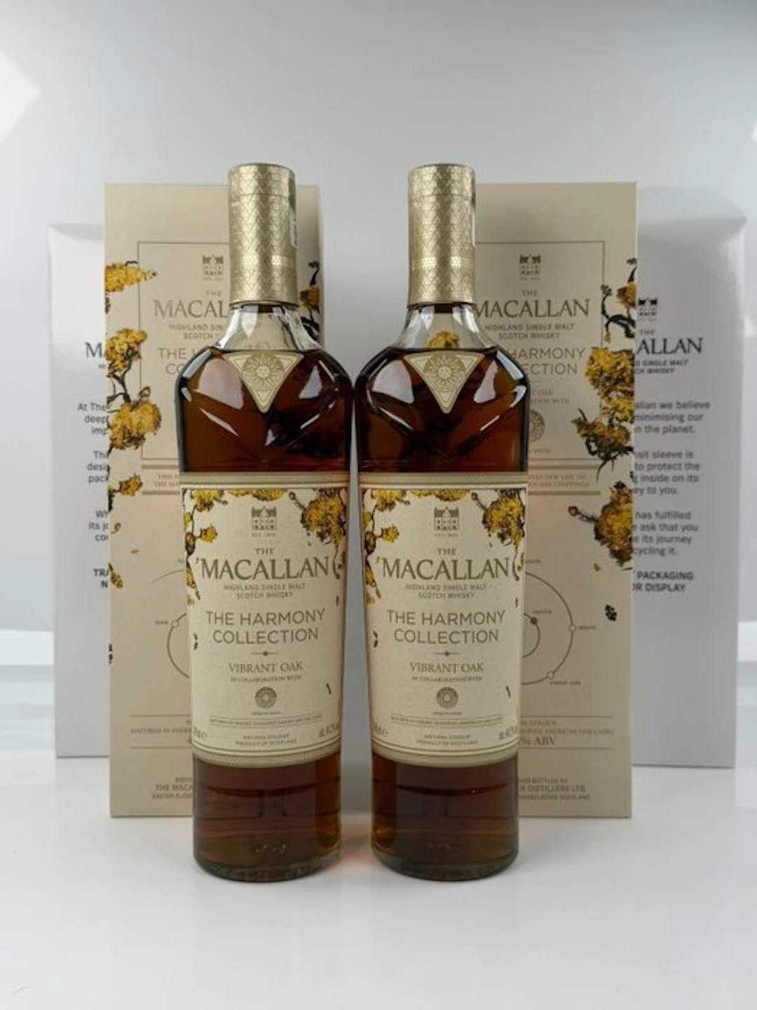 Macallan The Harmony Collection Vibrant Oak - 70cl - 2 bottles
