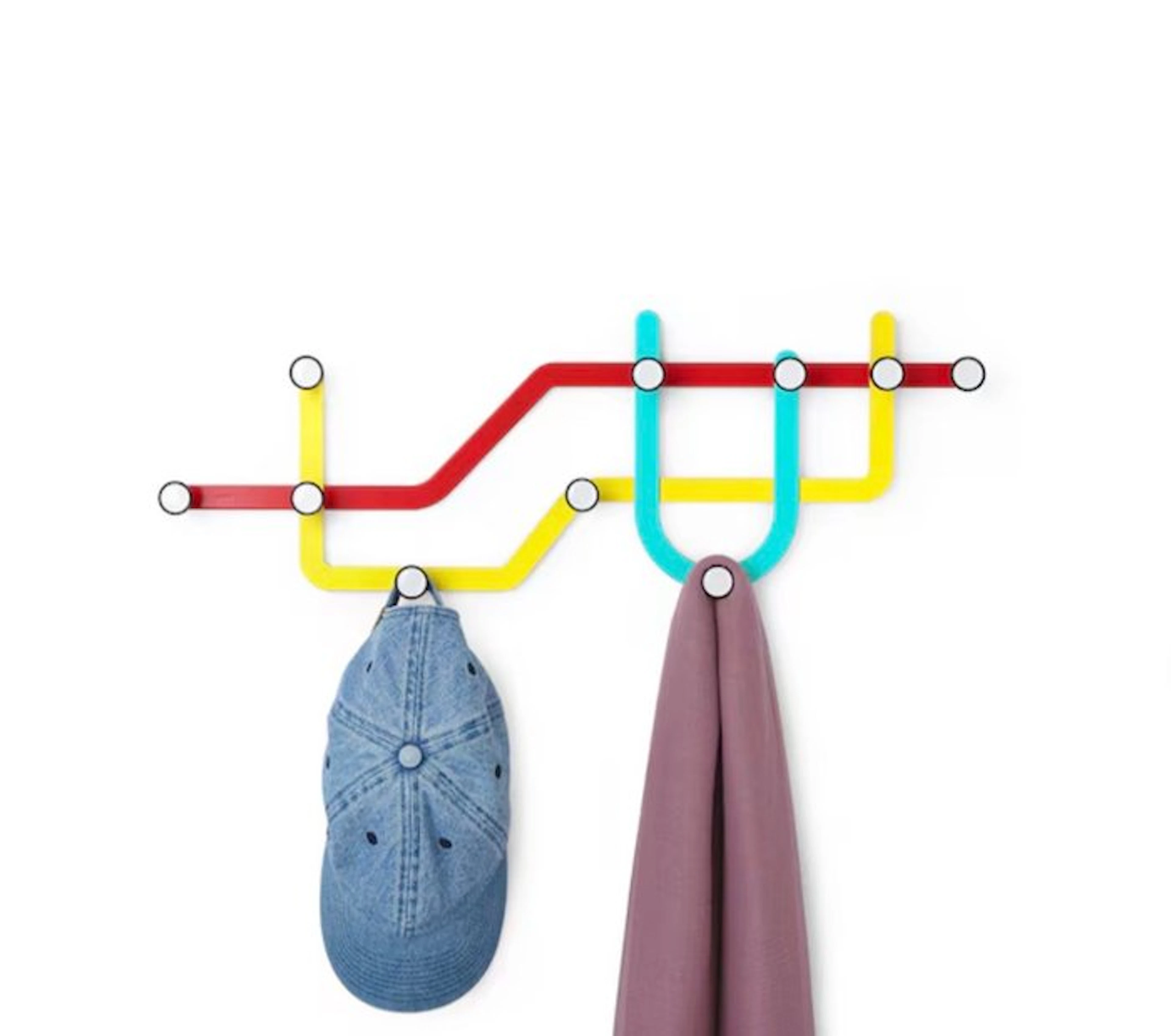 Umbra - Alan Wisniewski - Coat rack - Subway Multi-Wall...
