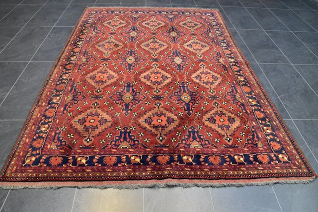 Afghan Art Deco - Rug - 290 cm - 200 cm