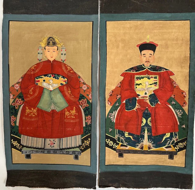Very fine painting Exquisite silk paintings by Chinese ancestors