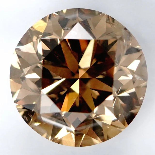 1 pcs Diamond (Natural coloured) - 3.01 ct - Round...