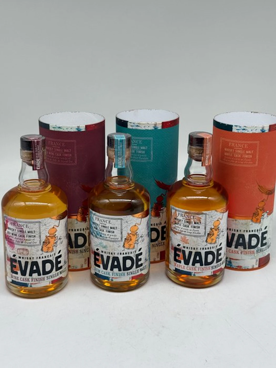 Évadé - Rum, Wine & Maple Cask Finish - 70cl - 3 bottles