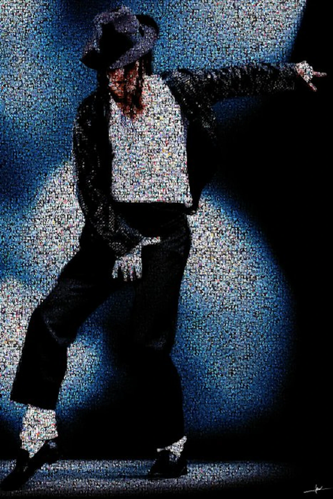 David Law - Crypto Moonwalker - Format XL - 50x75