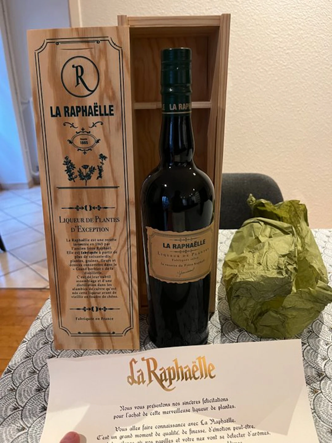 La Raphaëlle Distillerie des Alps - Liqueur de Plantes - b. 2024 - 70cl