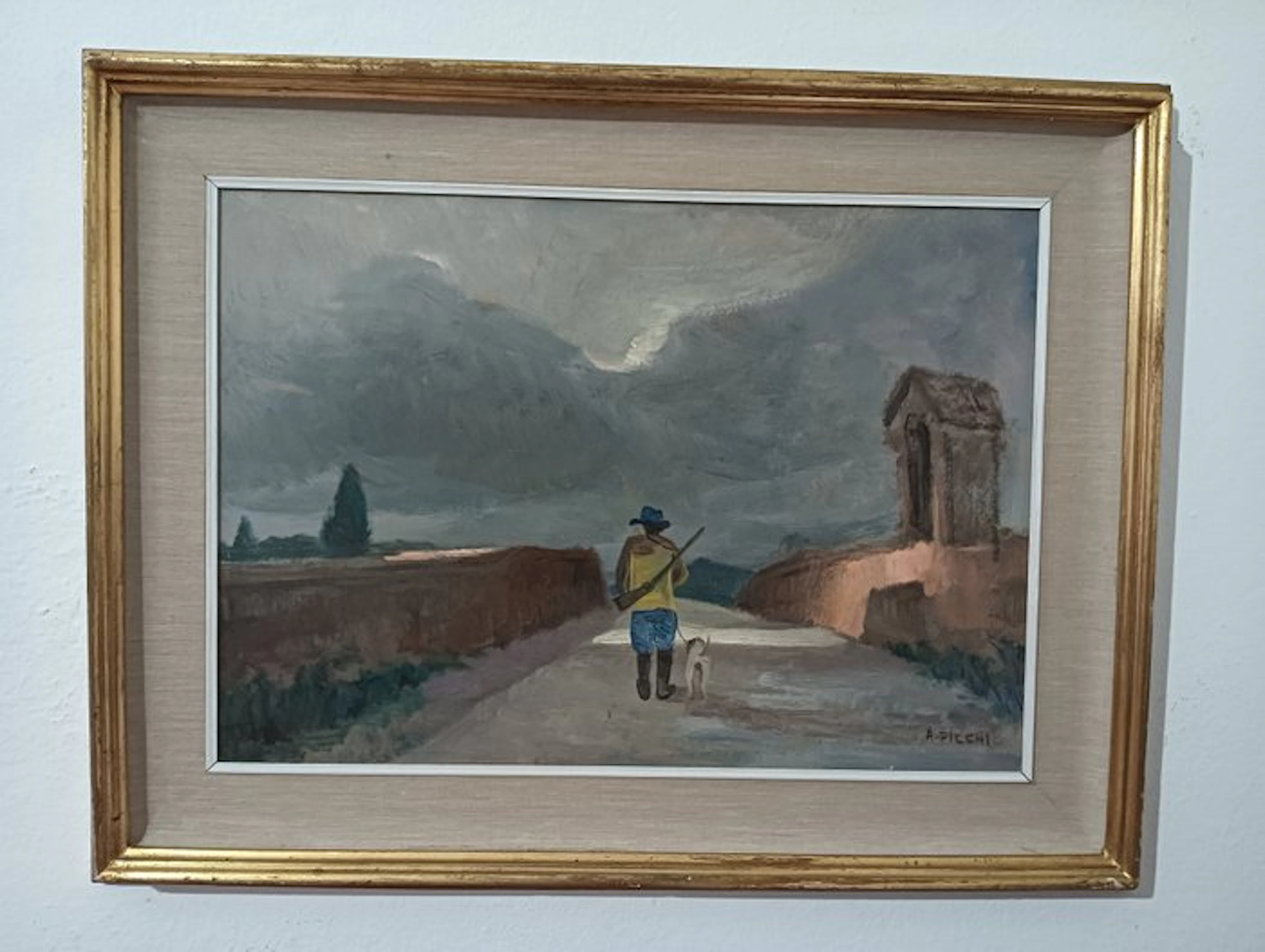 Anchise Picchi (1911-2007) - Ritorno dalla caccia