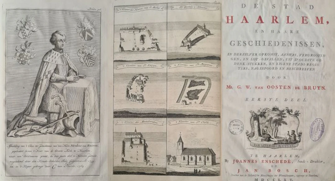 Gerrit Willem van Oosten de Bruyn - De stad Haarlem en...
