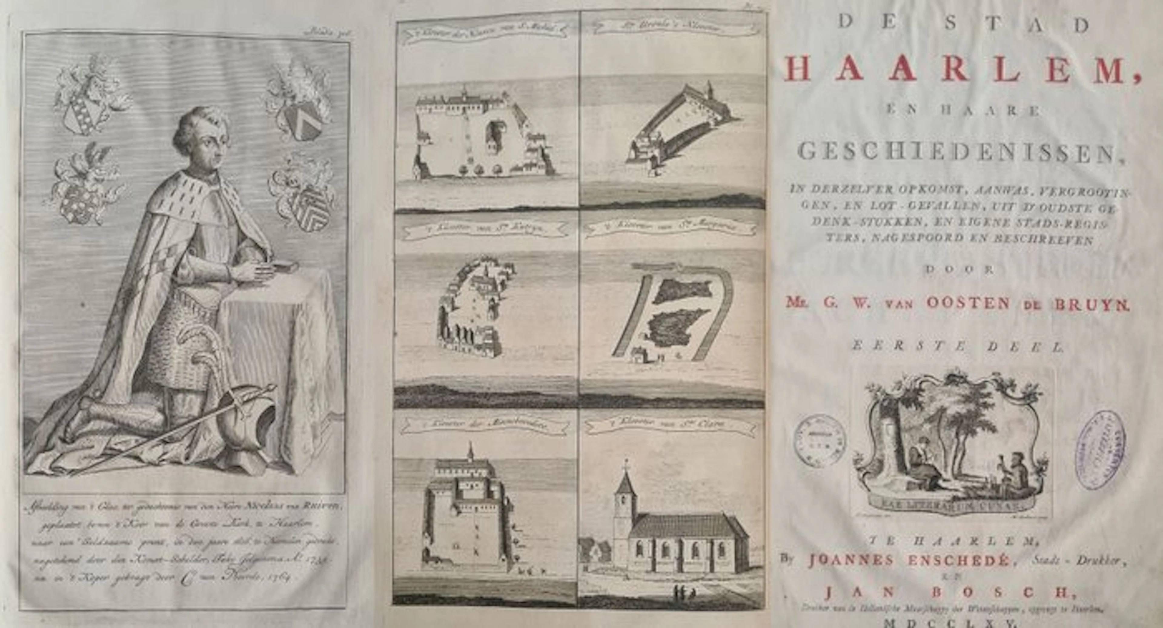 Gerrit Willem van Oosten de Bruyn - De stad Haarlem en...