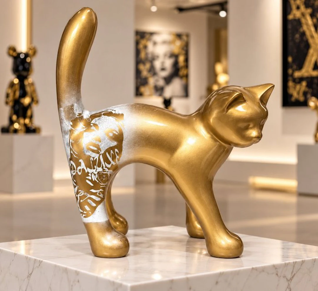 Daluxe Art - 1999 • Pop Art Cat – Gold Edition