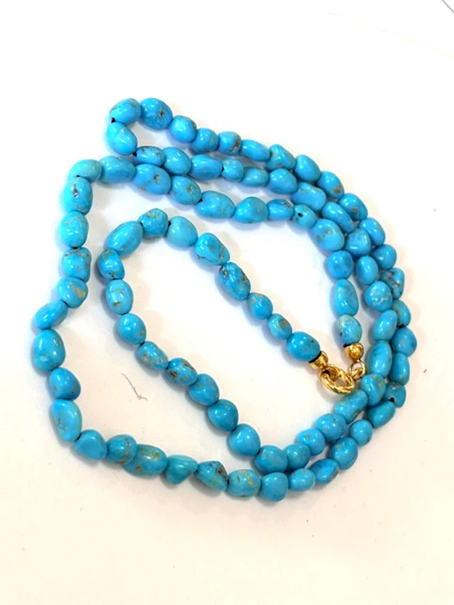 Turquoise - Silver - Necklace
