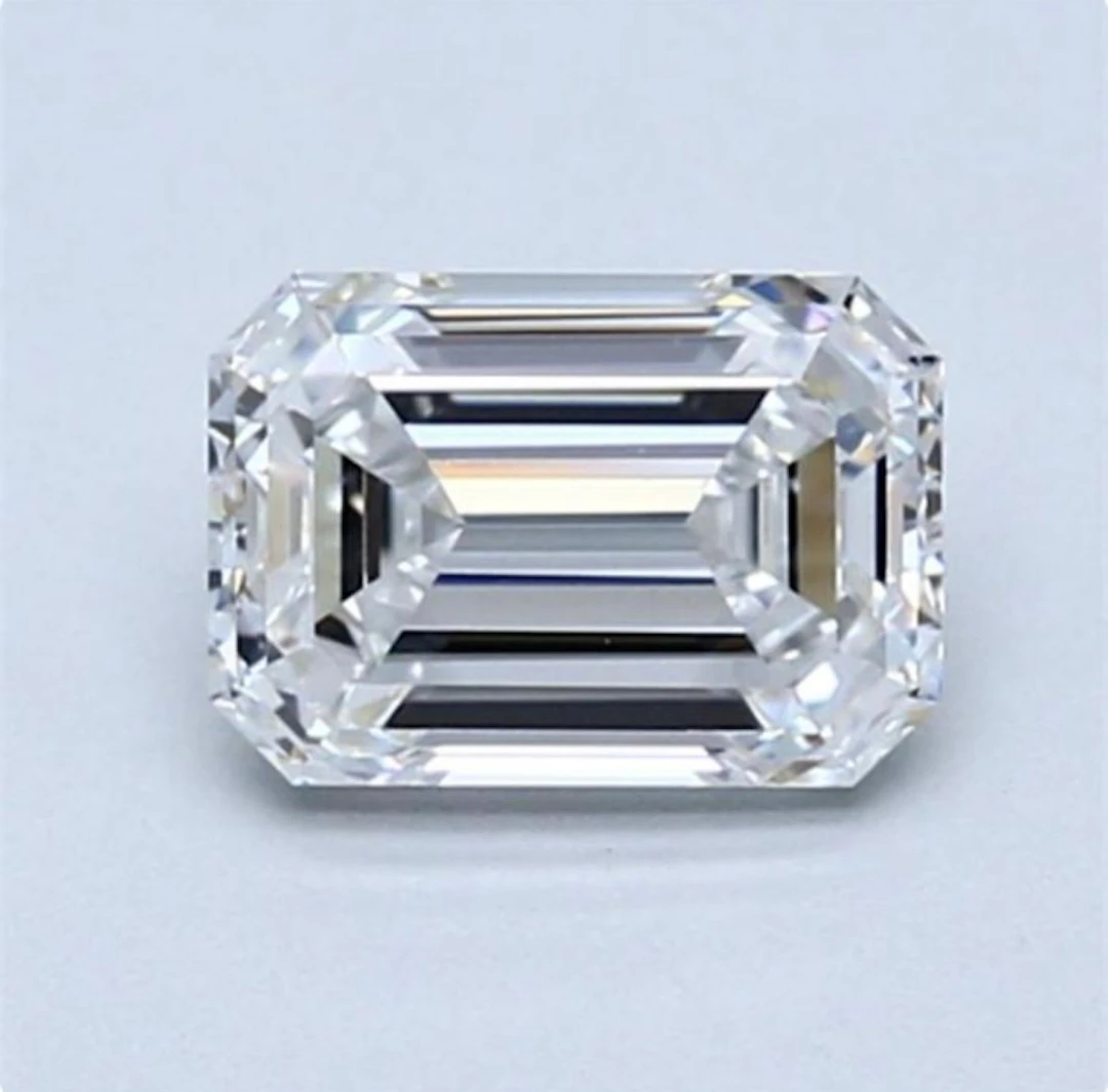 1 pcs Diamond (Natural) - 1.02 ct - Emerald - D...