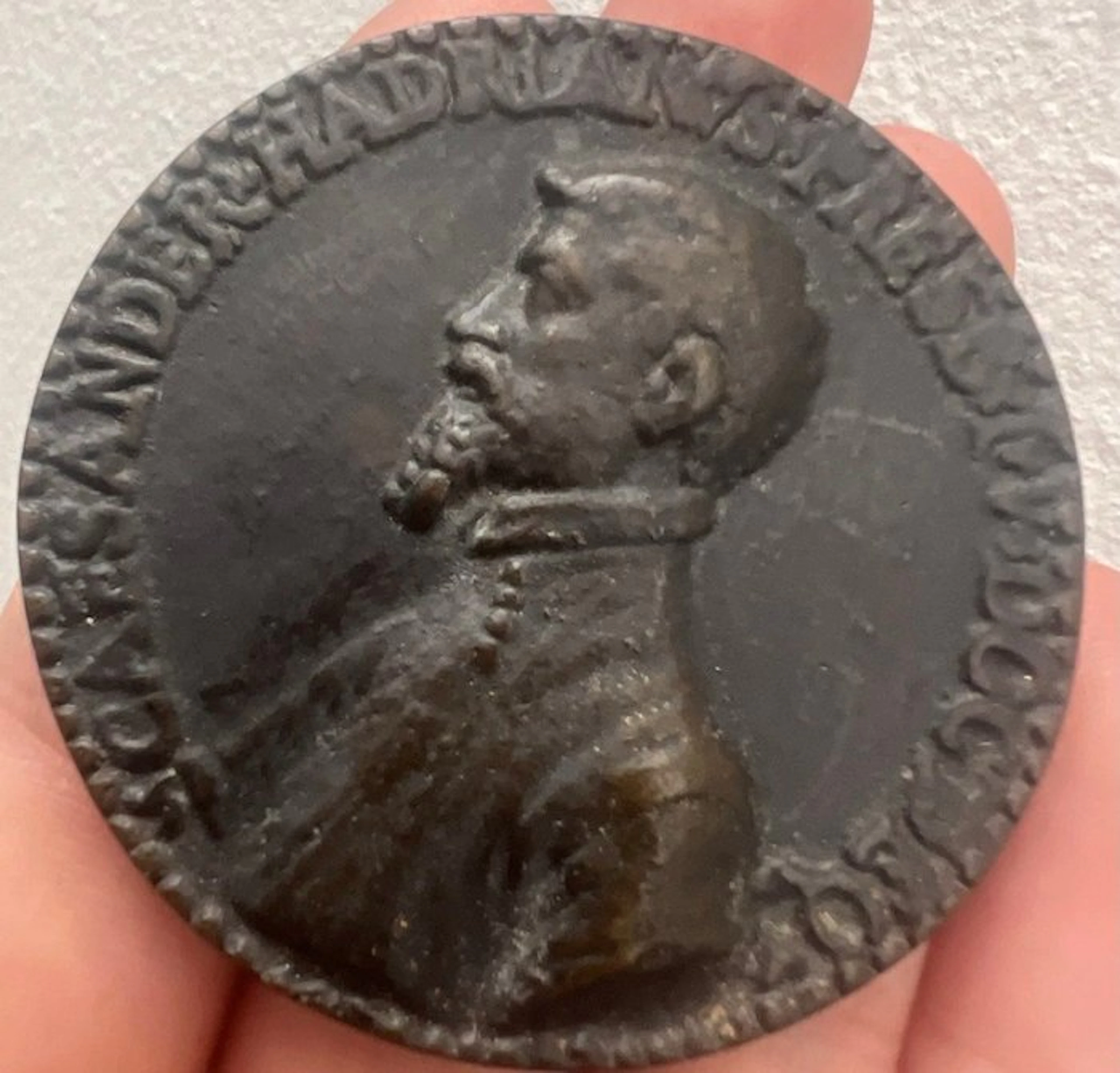 Italy. Medal XVI secolo - Cesandro Adriano
