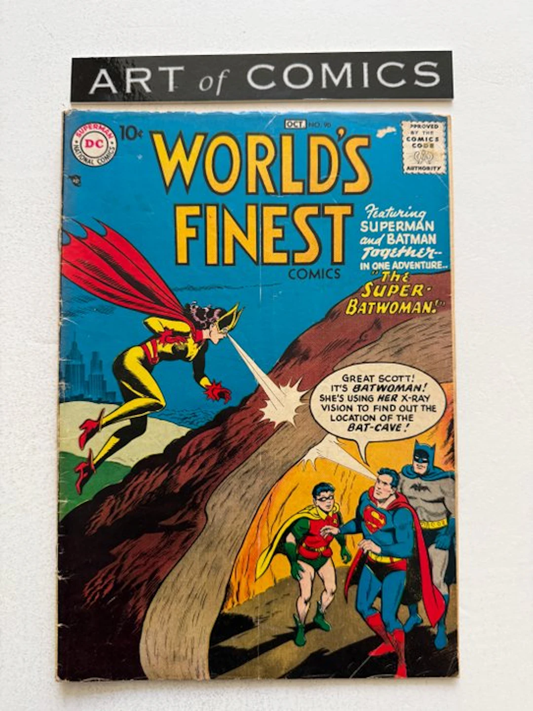 World's Finest Comics #90 - Batwoman's 3rd Appearance and...