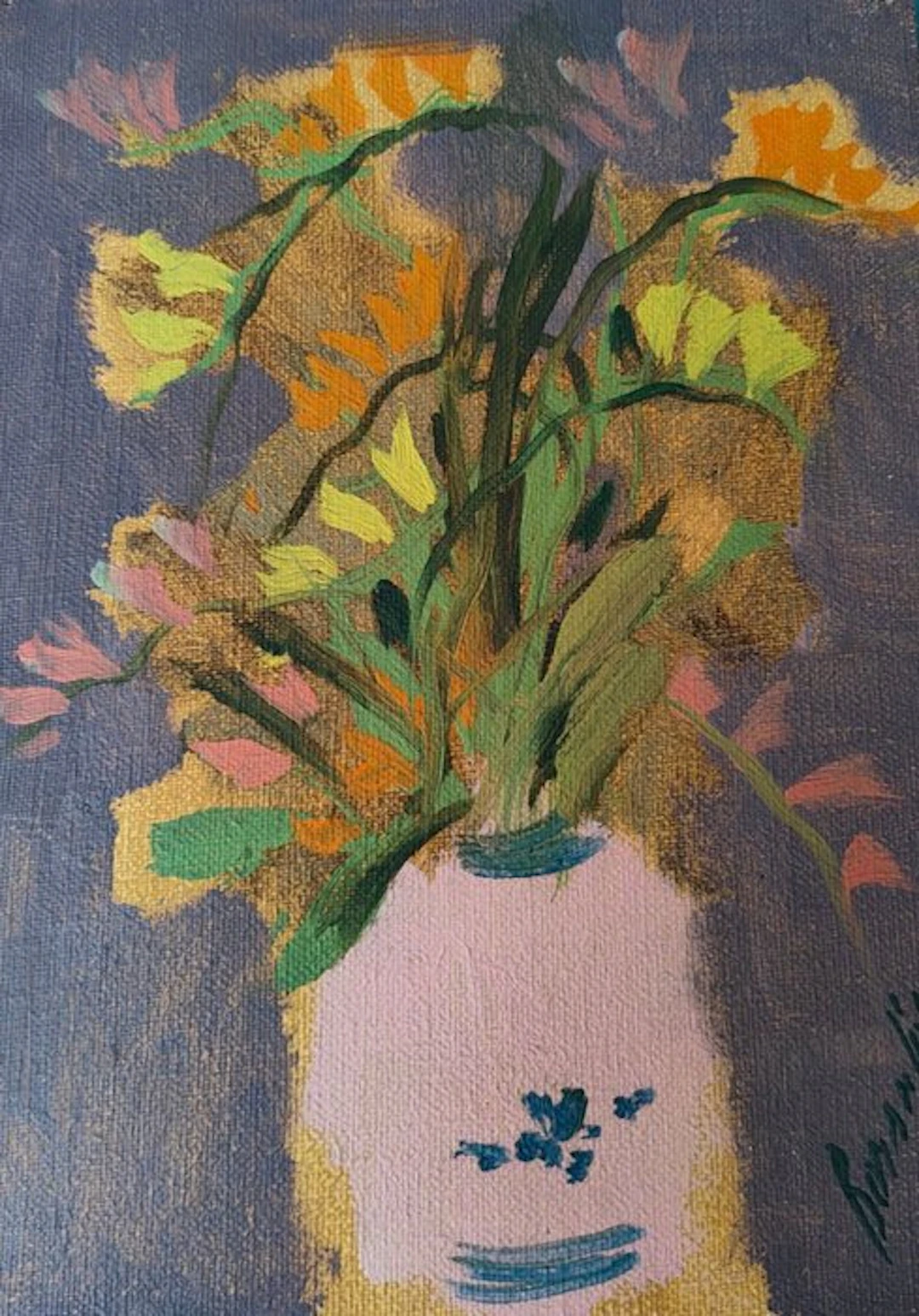 Renato Borsato (1927-2013) - Vaso di fiori