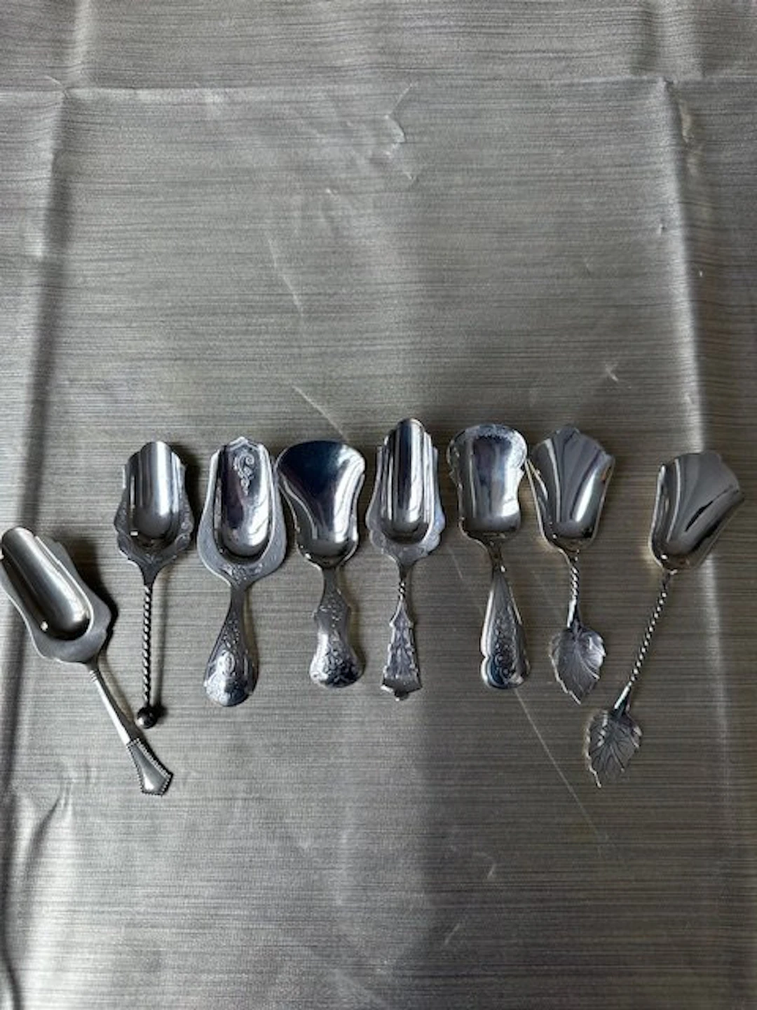 Tea spoon (8) - .835 silver - Splendid Silver Theeduimen