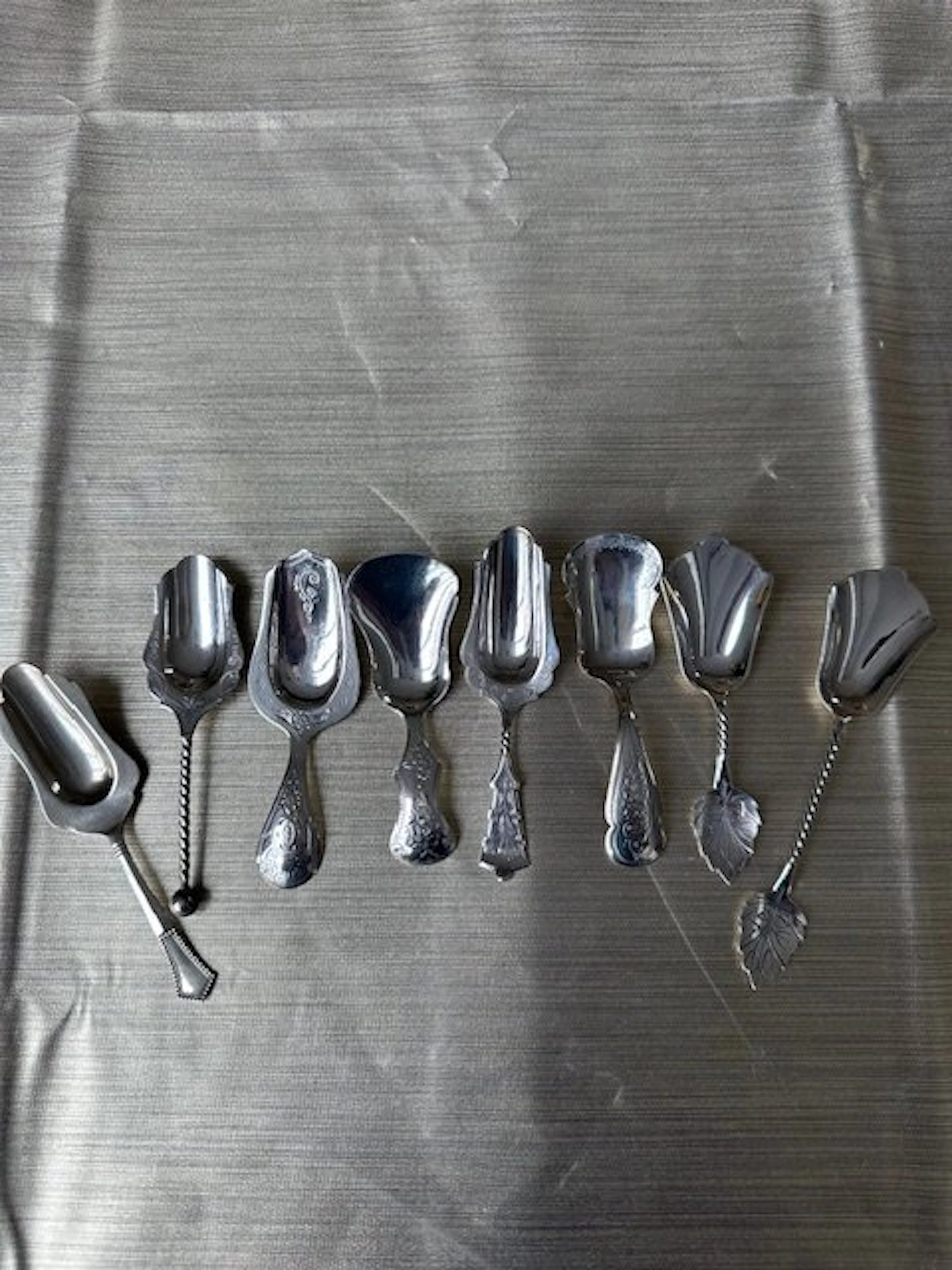 Tea spoon (8) - .835 silver - Splendid Silver Theeduimen
