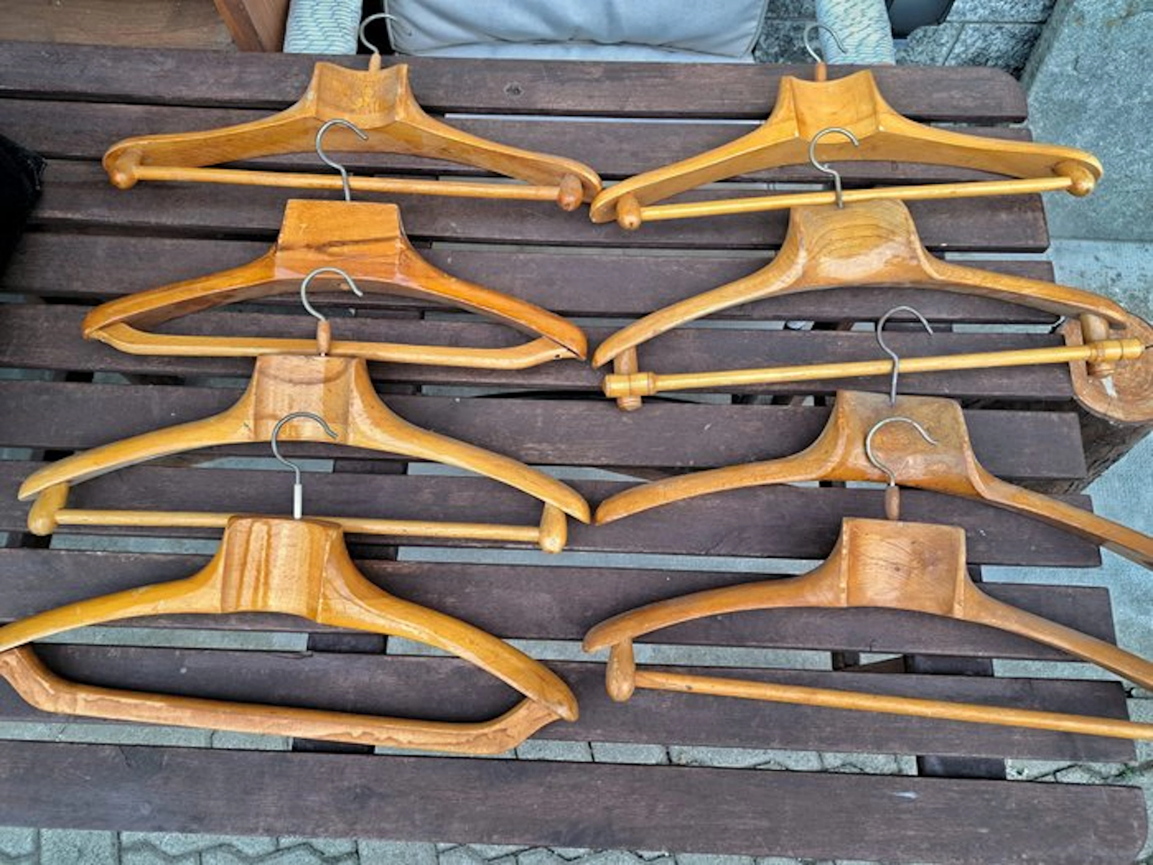 Sabi - Coat rack (8) - Hardwood - Hangers in solid wood