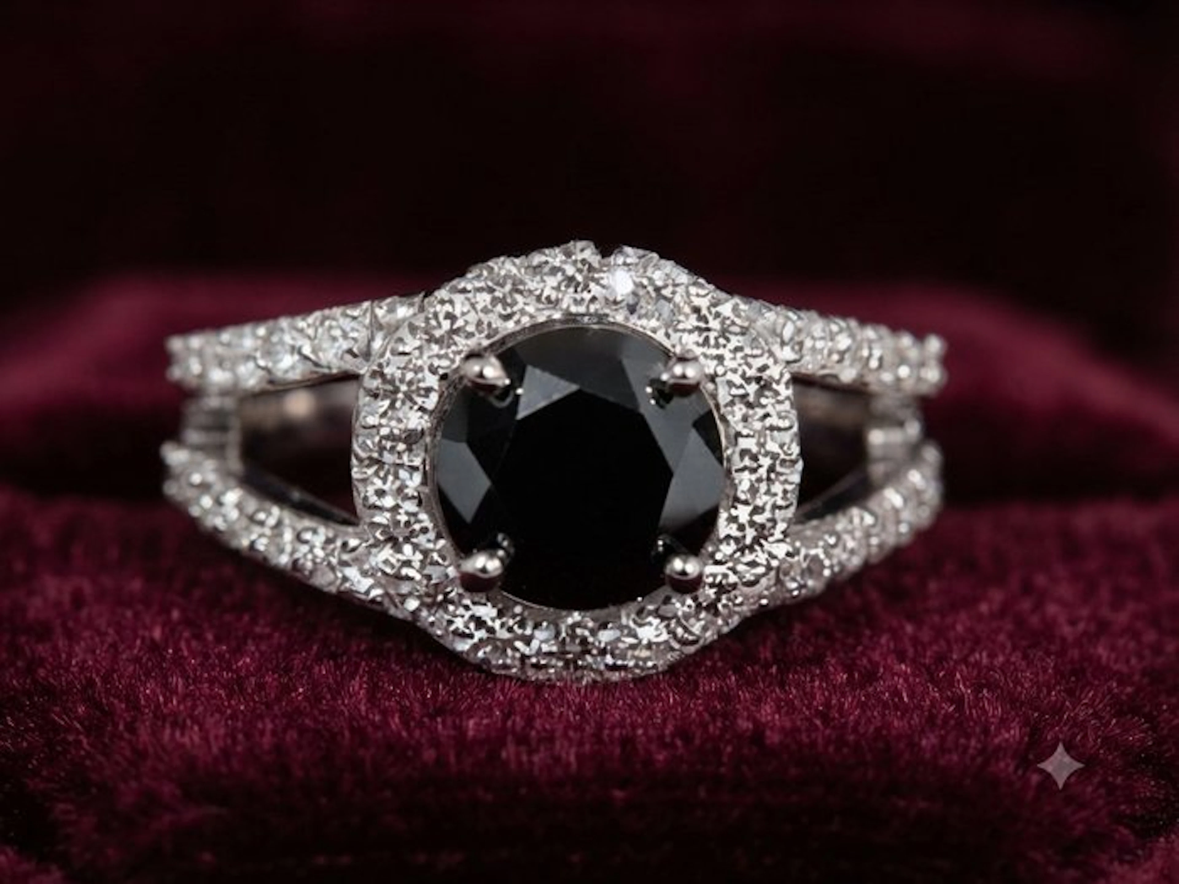 No reserve price - Ring Silver - 2.60ct