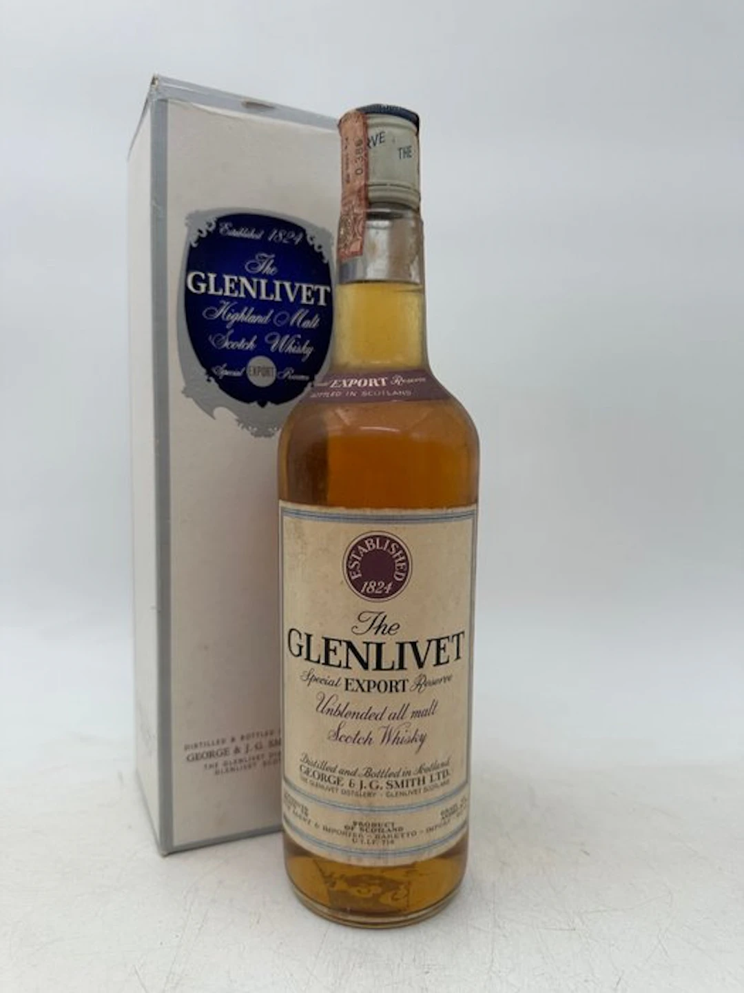 Glenlivet Special Export Reserve - b. late 1960s early 1970s - 75cl