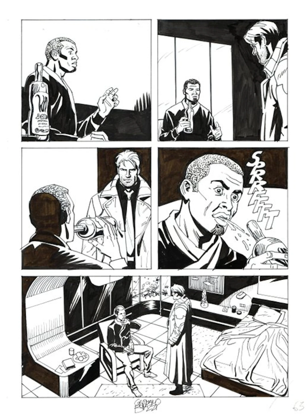 Bonazzi, Germano - 3 Original page - Nathan Never...