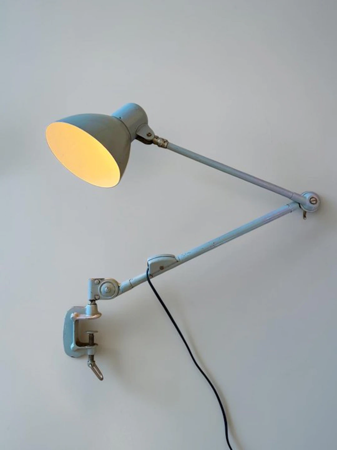 SIS - Scissor lamp - 1950s - Industrial XL model - Metal