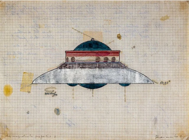 Panamarenko (1940-2019) - Magnetische proporties 1970