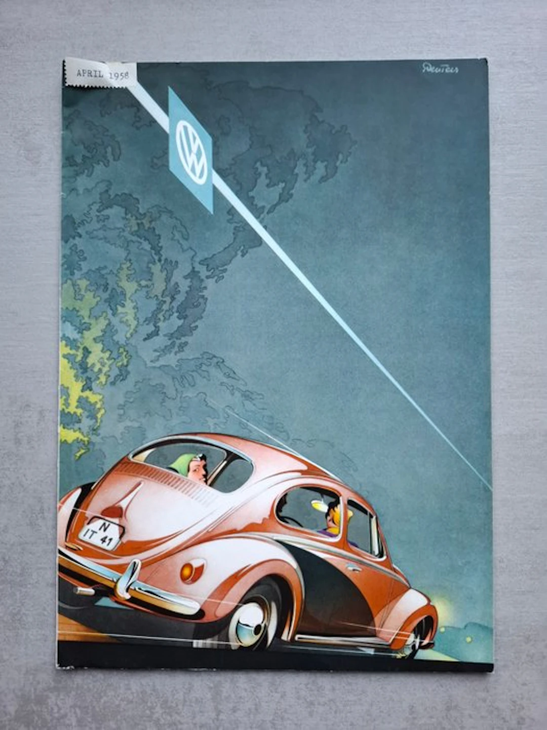 Brochure - Volkswagen - Kever - Käfer - Beetle - 1958