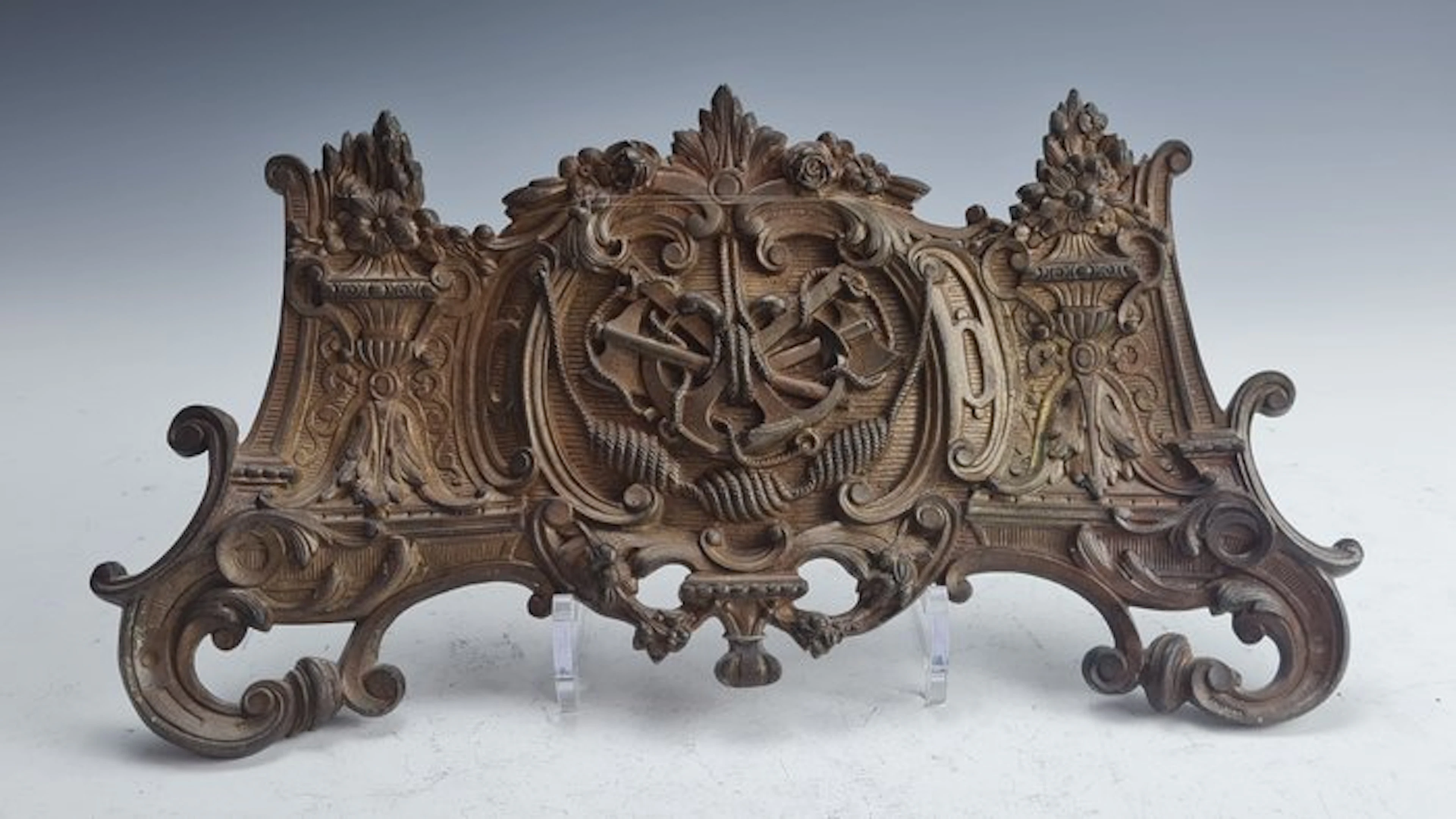 Decorative ornament - Napoleon III - France - Fronton