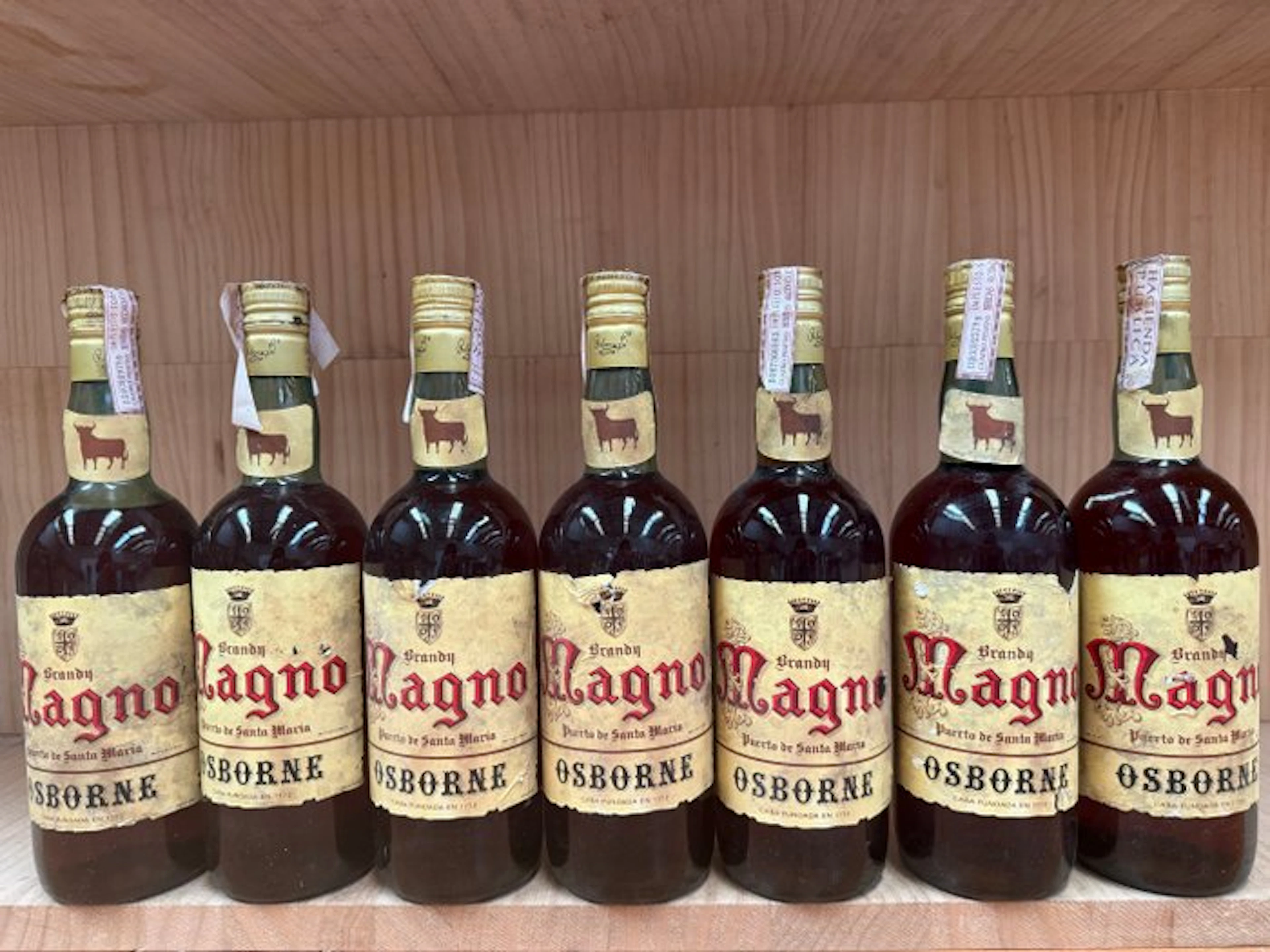 Osborne - Magno Brandy - b. 1970s - 75cl - 7 bottles