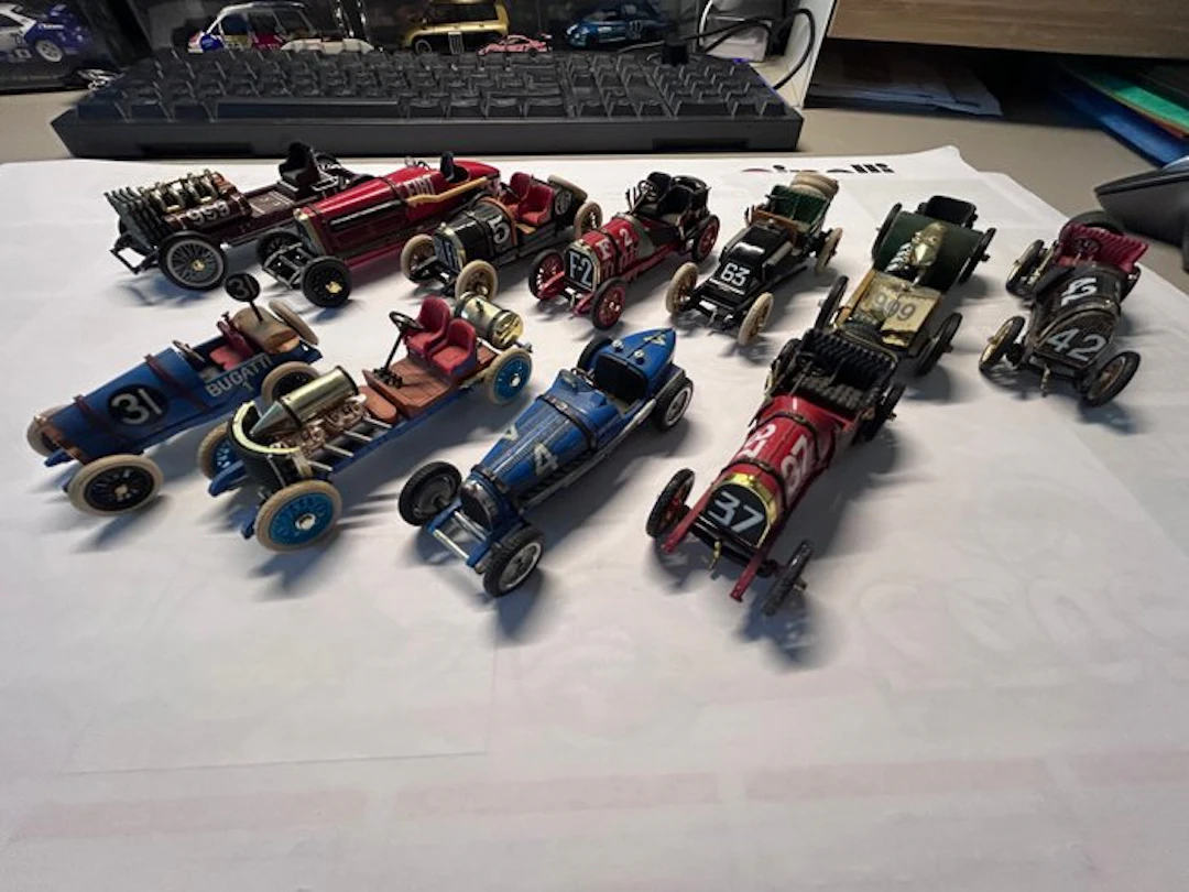 Brumm 1:43 - Model race car (11) - Alfa, Bugatti, Renault, Fiat