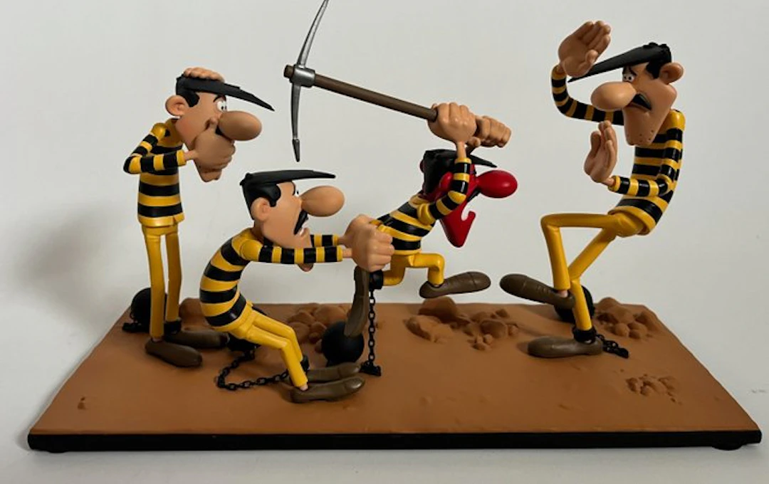 LMZ - Lucky Luke - Scène Du calme Joe !
