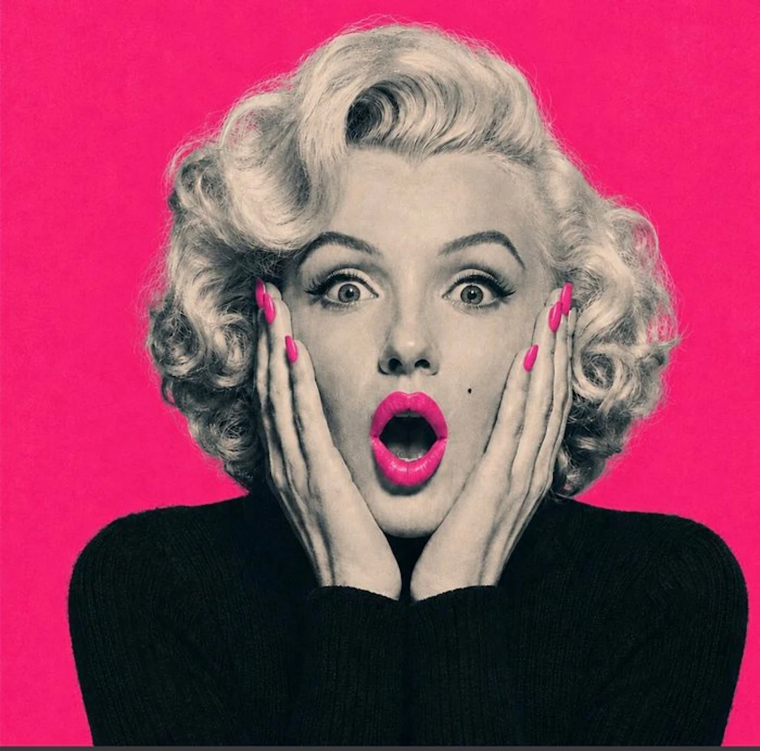 Eric Brumette - MARYLIN MONROE WOW 2 - Toile L - LIMITED EDITION