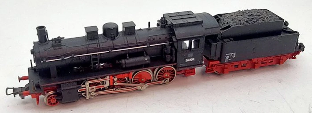 Märklin H0 - 4156 - Steam locomotive with tender (1) - BR 56 208 - DRG