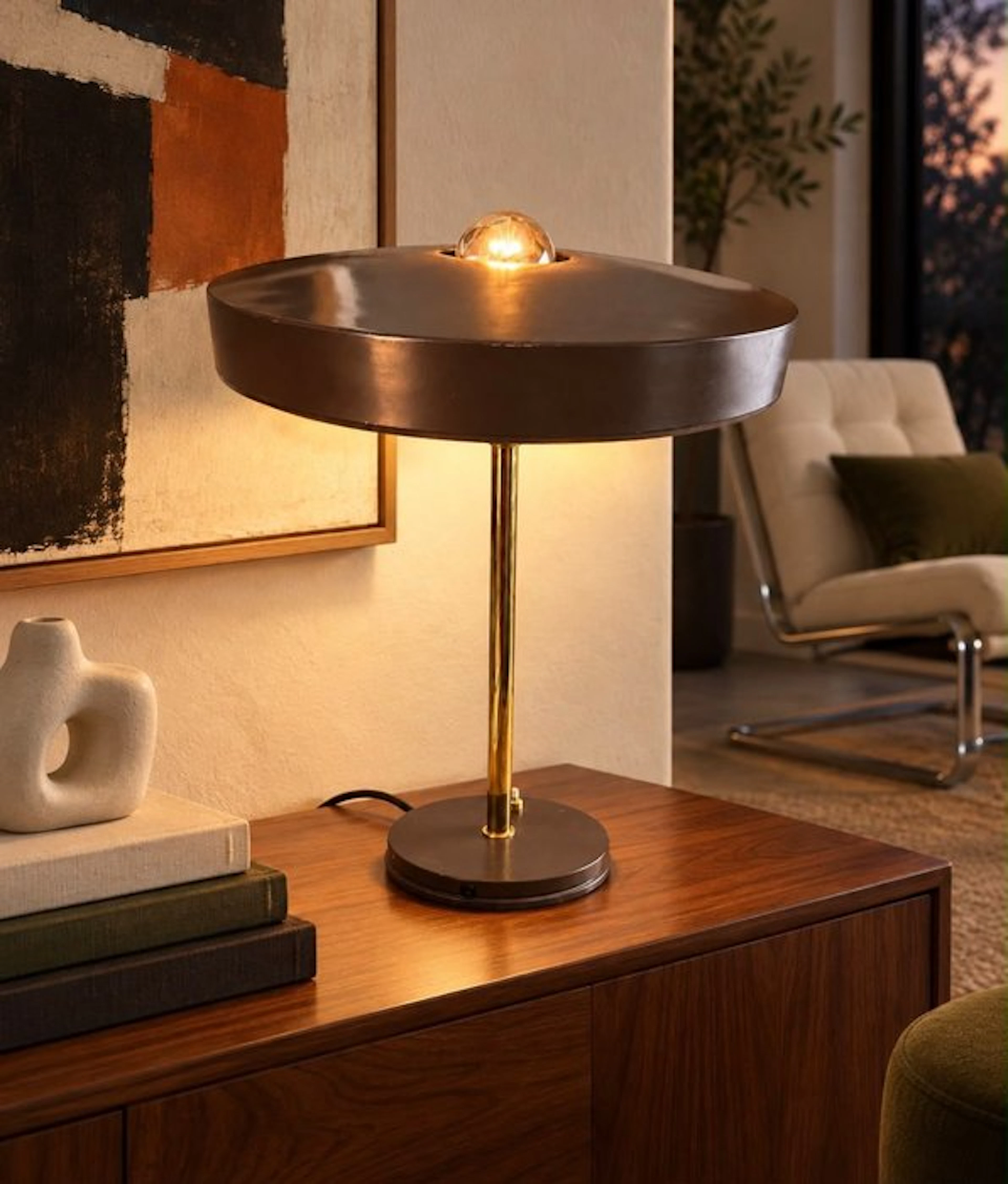 Philips - Louis Kalff - Lamp - Timor - Metal - Vintage Timor lamp