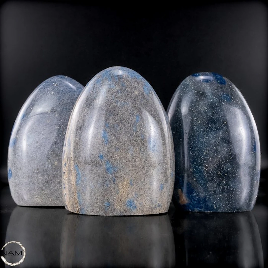 K2 Freeform Set – Rare natural artworks with azurite from...