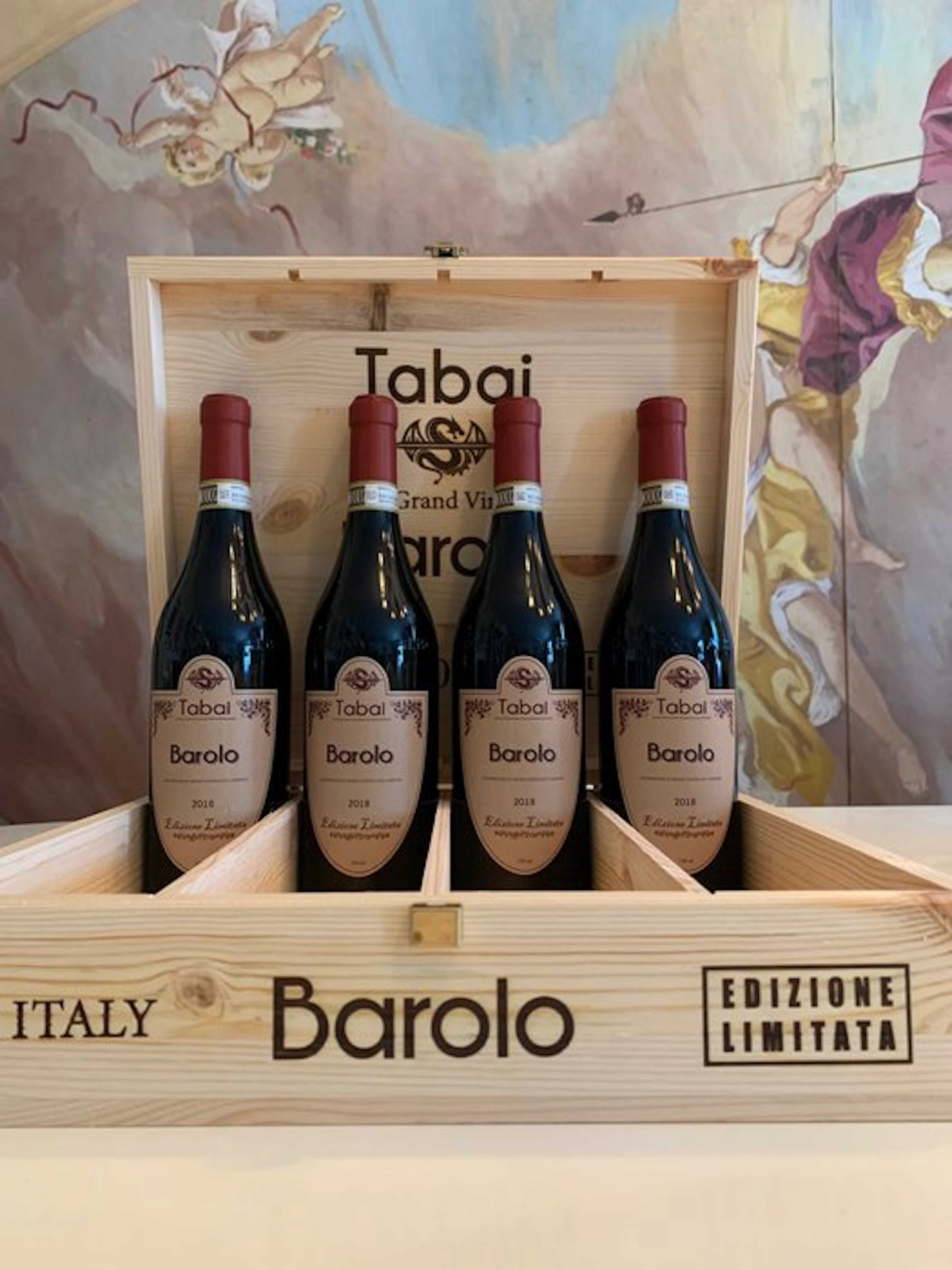 2018 Tabai - Edizione Limitata - Barolo - 4 Bottles (0.75L)