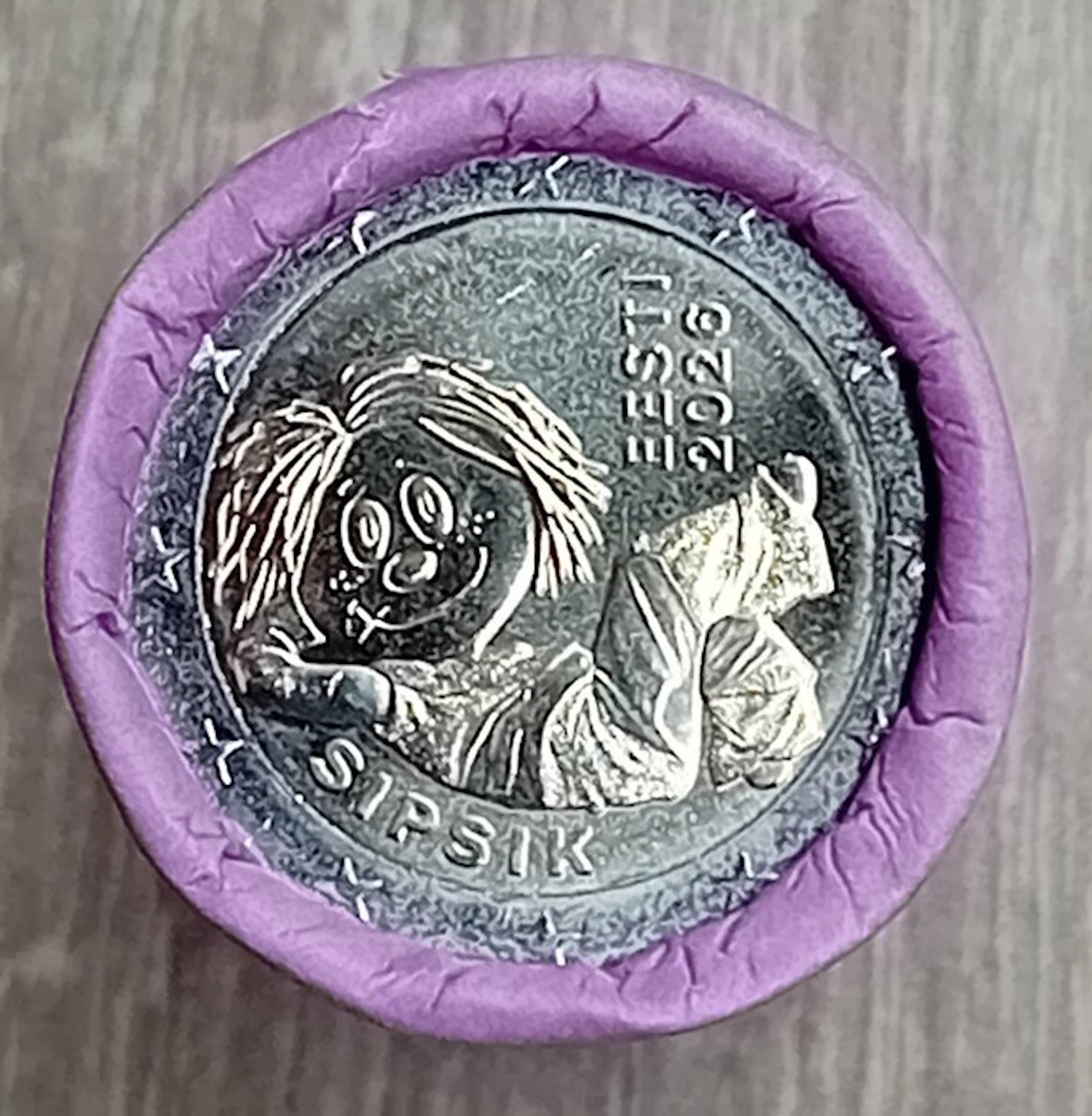 Estonia. 2 Euro 2026 "Sipsik" (25 stuks) in zichtrol (No reserve price)