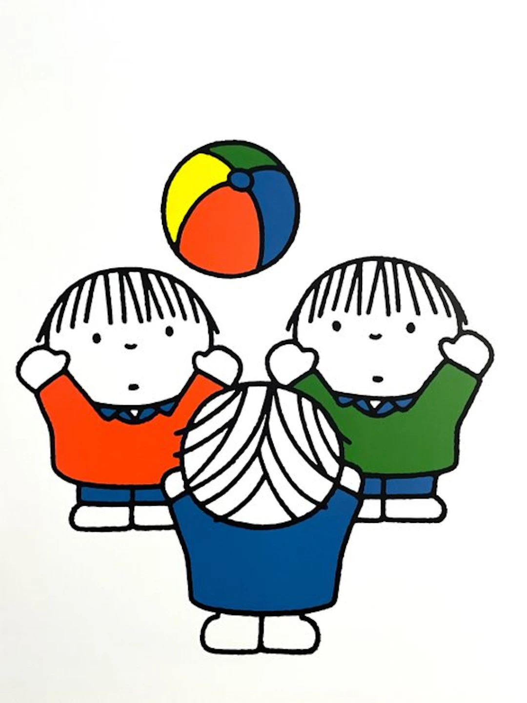 Dick Bruna - "3 jongens met bal"