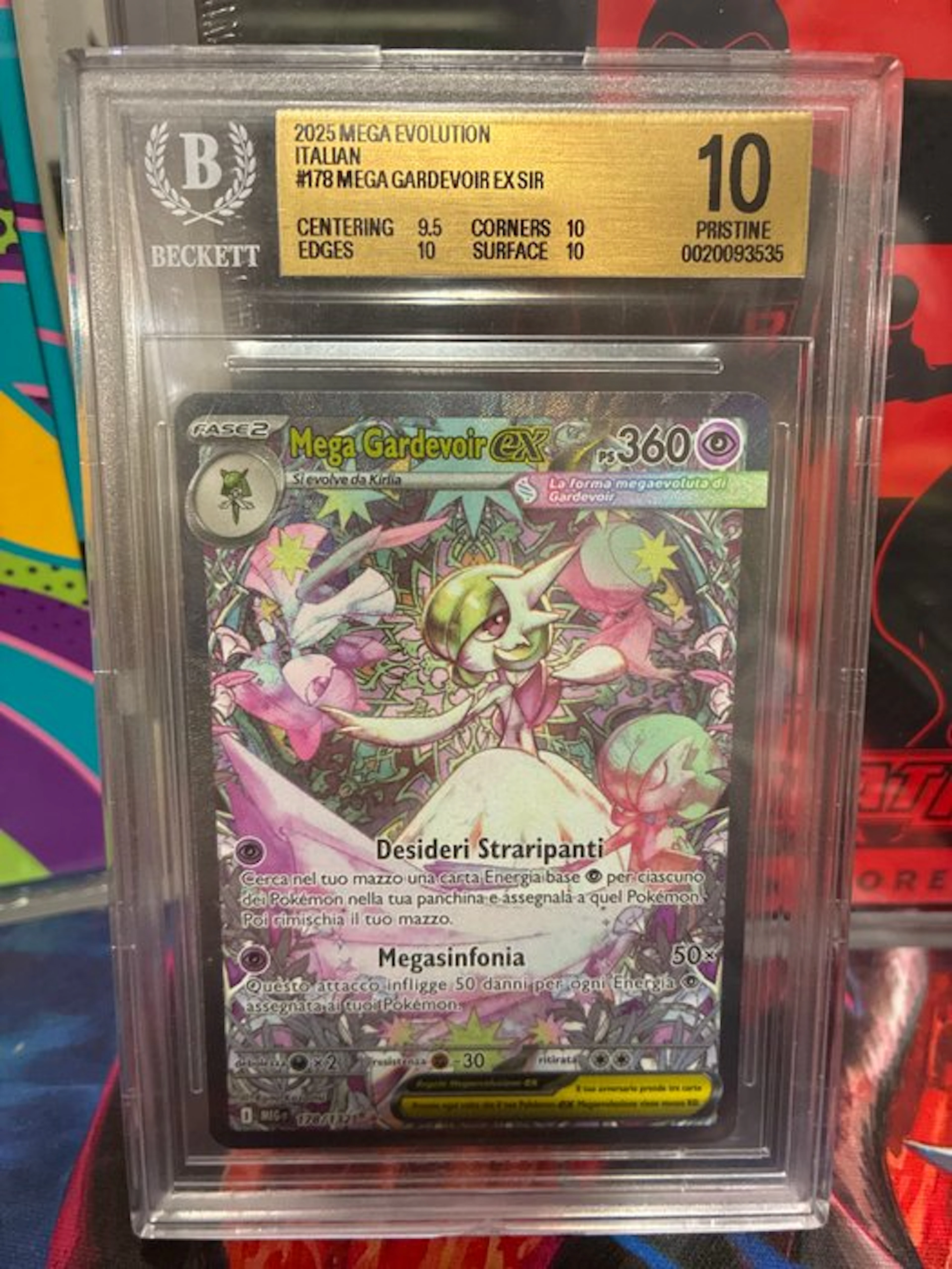 Pokémon - 1 Graded card - Mega Gardevoir #178 Foil