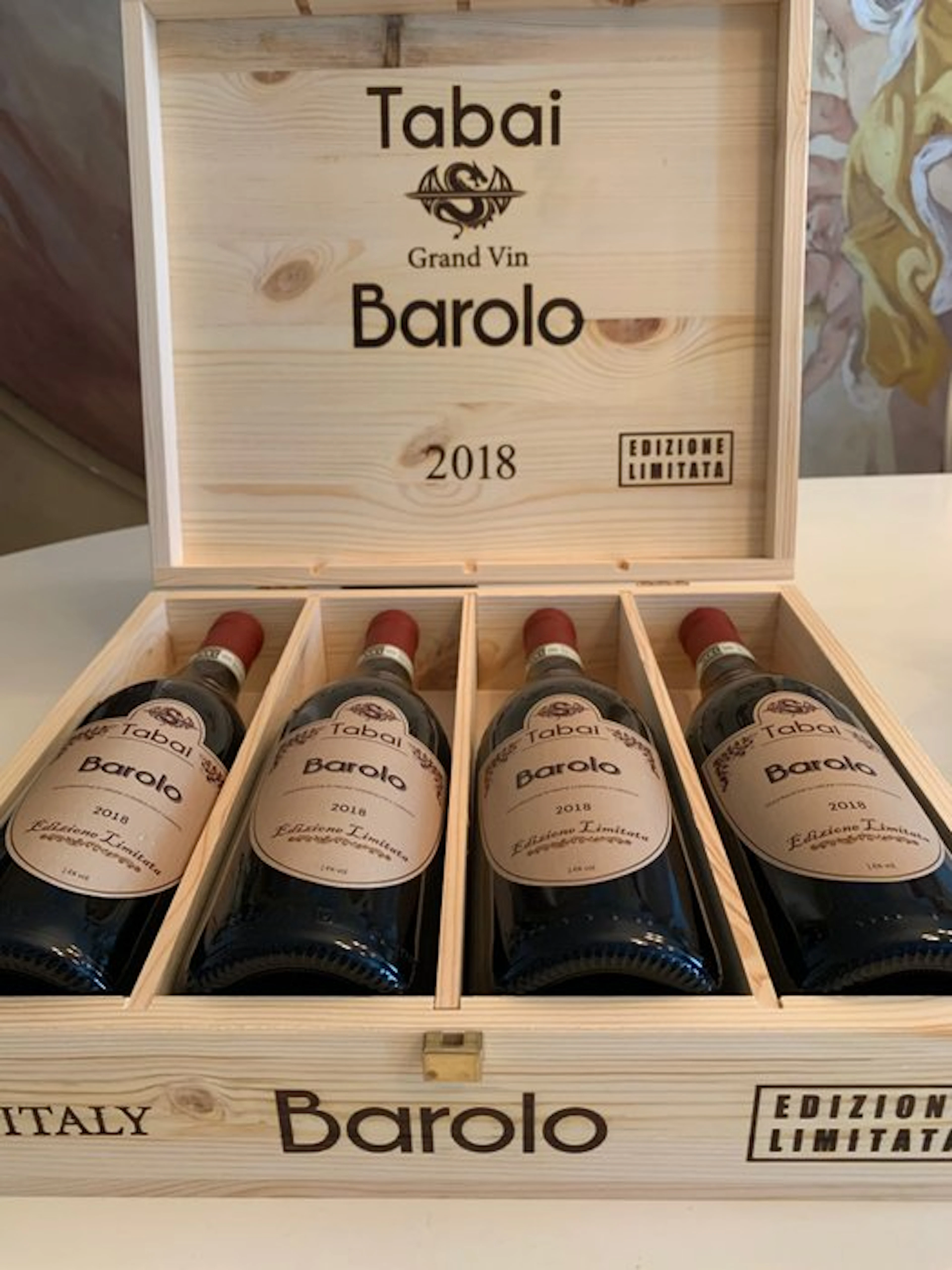 2018 Tabai - Edizione Limitata - Barolo - 4 Bottles (0.75L)