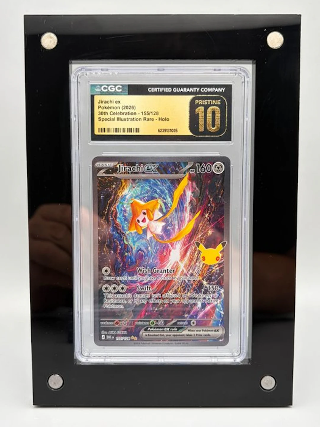 Pokémon - 1 Graded card - Jirachi ex - 30th Celebration...