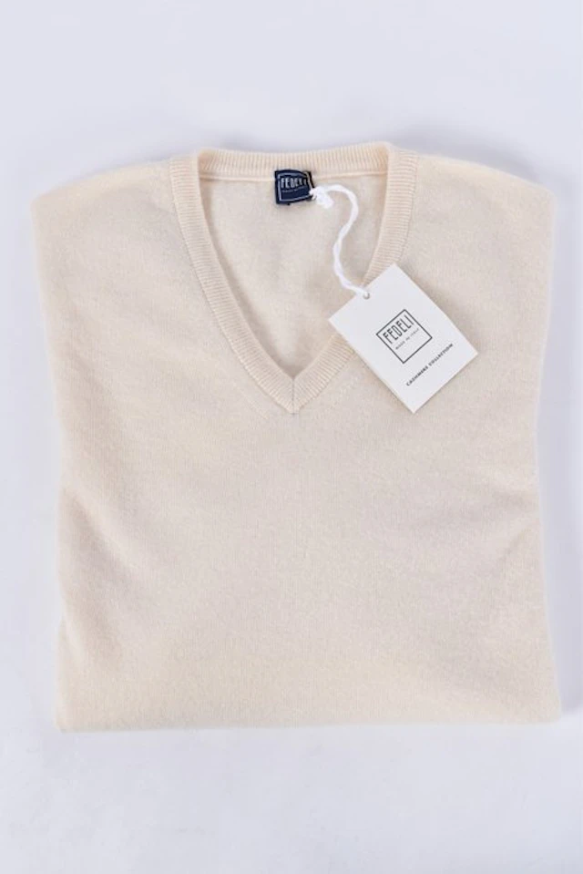 FEDELI 56 - CASHMERE - sweater - SLIM FIT - Jumper - New with tags