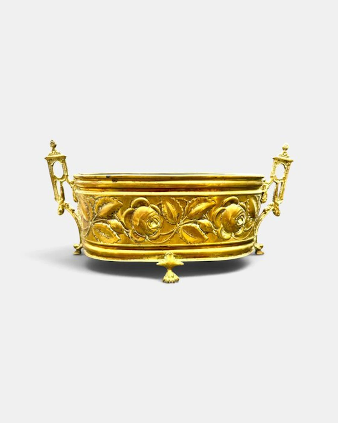 Jardinière - Brass - Art Nouveau style