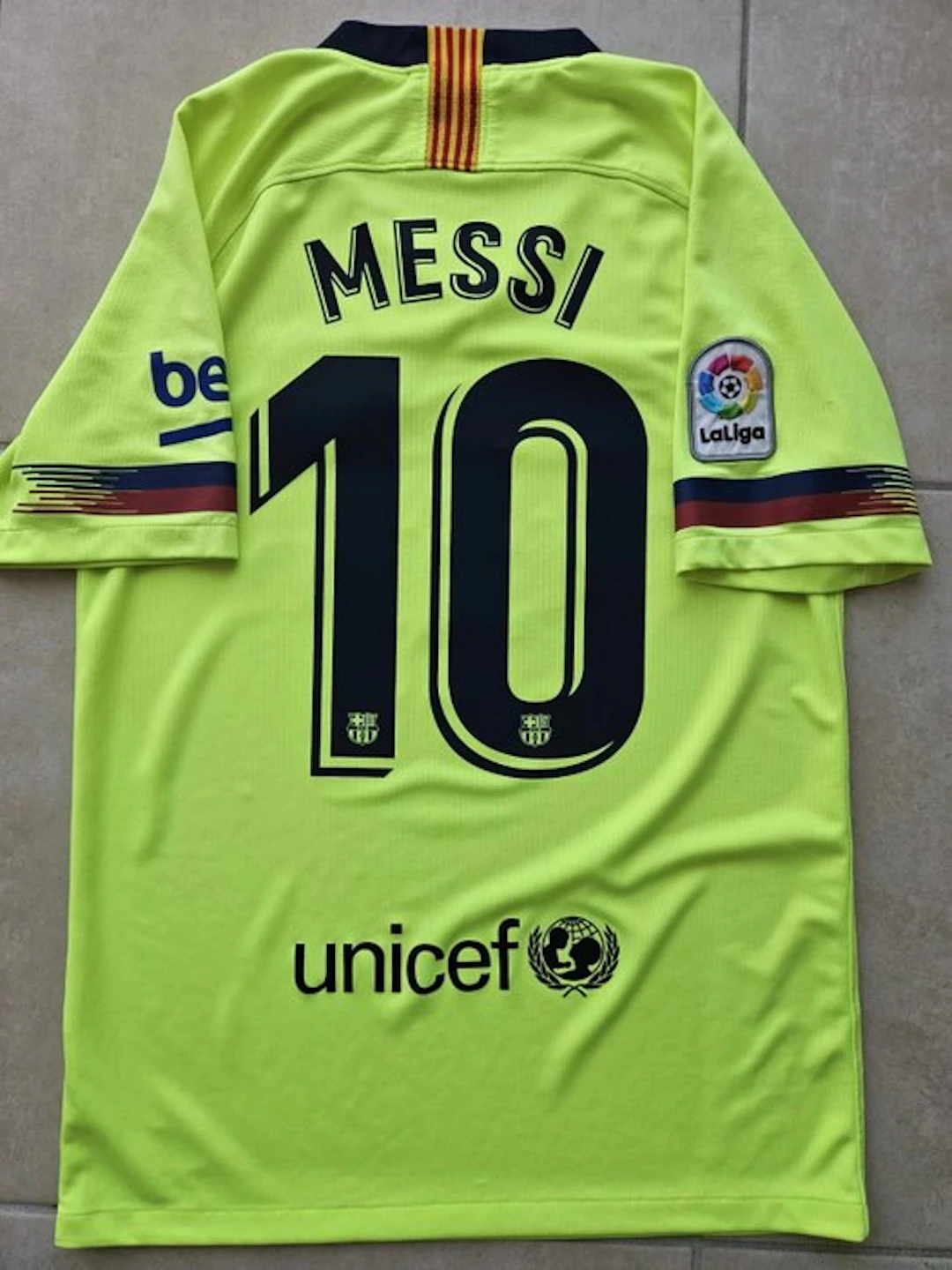 FC Barcelona - Spanish Football League - Lionel Messi - 2018 - Football shirt