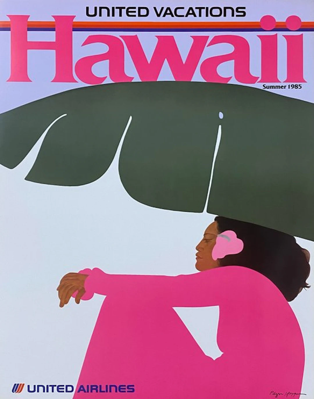 Peggy Hopper - HAWAII - United Vacations - 1980s