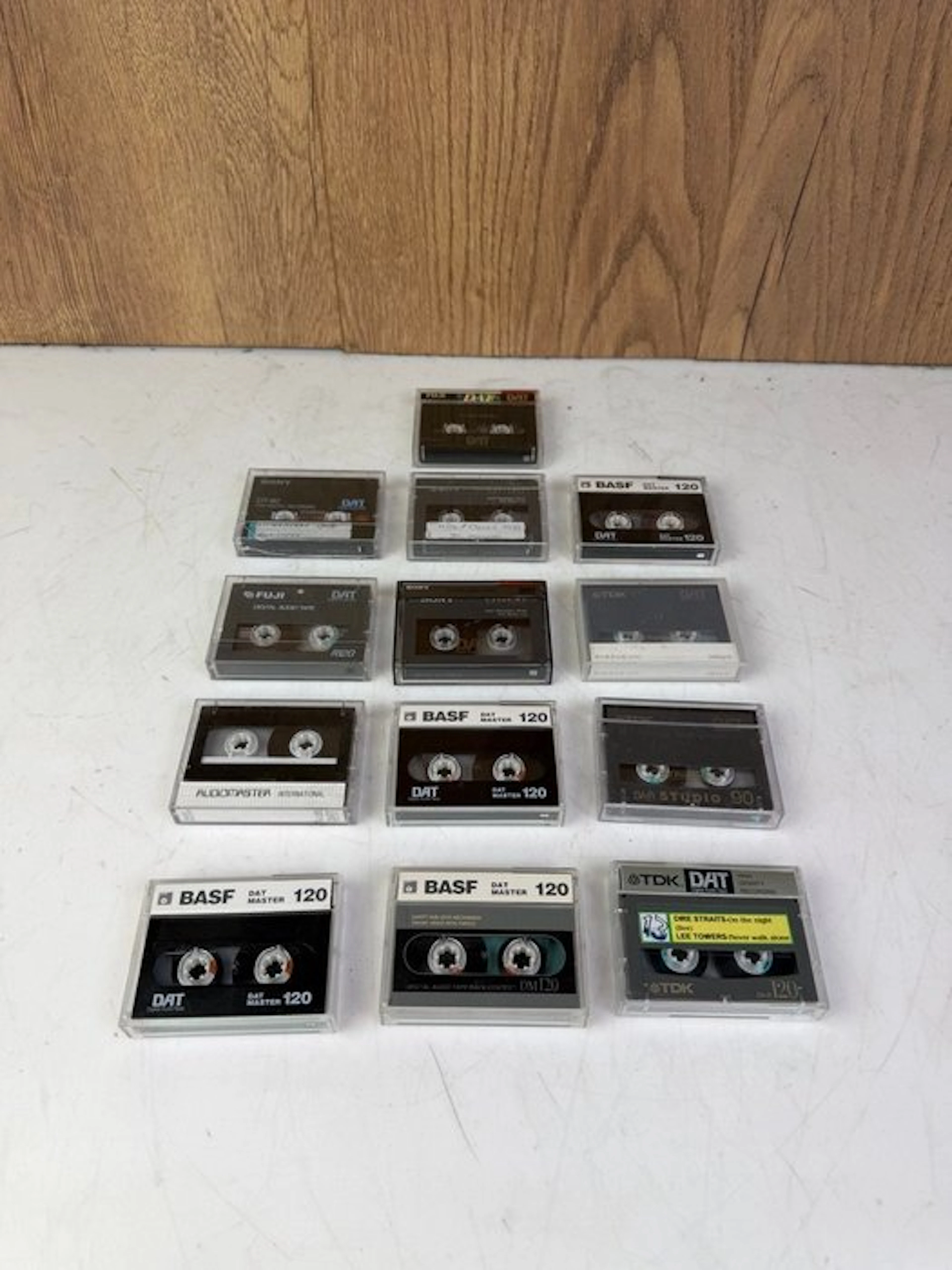 BASF & Fuji - 13x DAT Tapes DAT - digital audio tape
