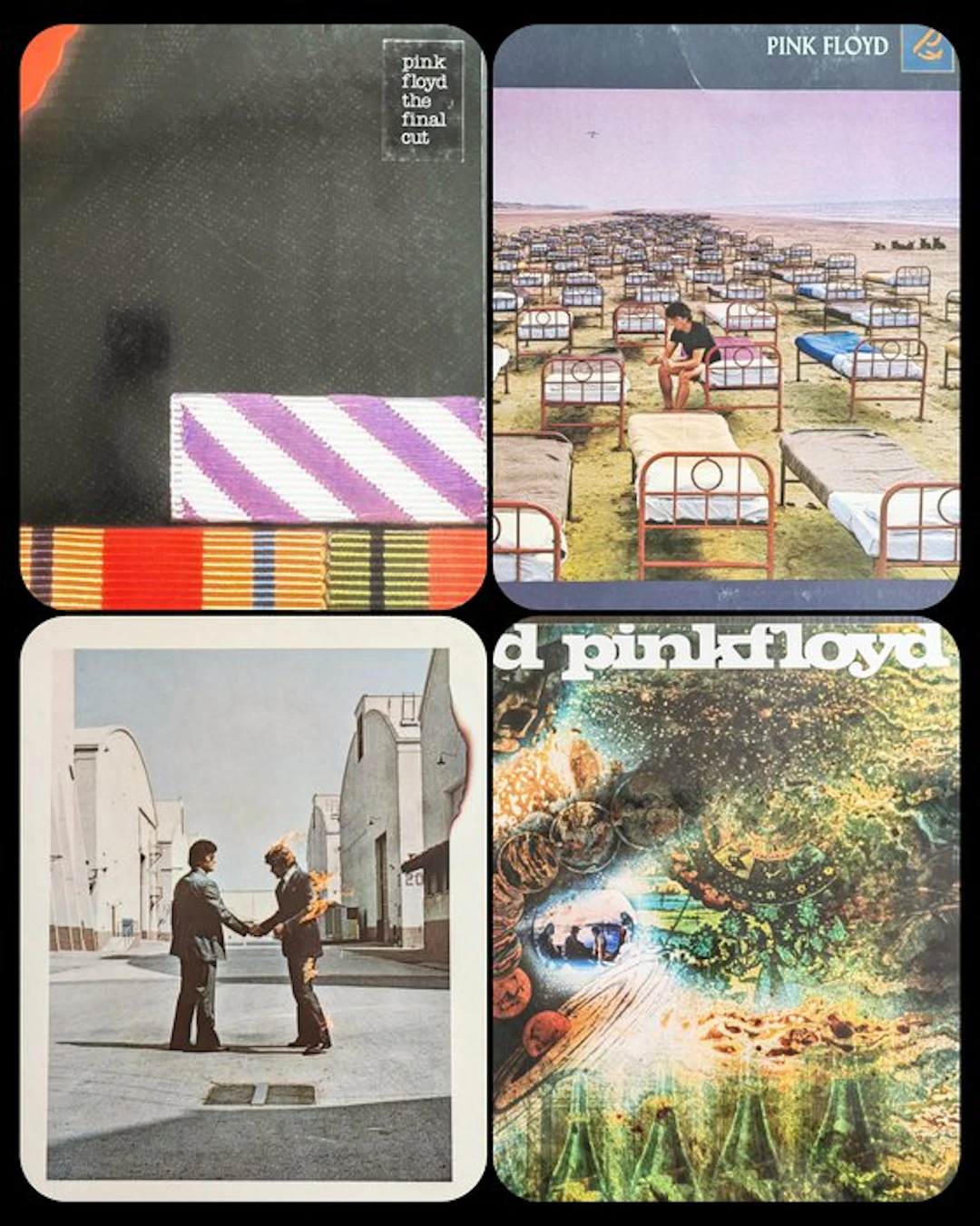 Pink Floyd - 4 x LPs / The Pink Floyd Evolution: Psychedelic Origins