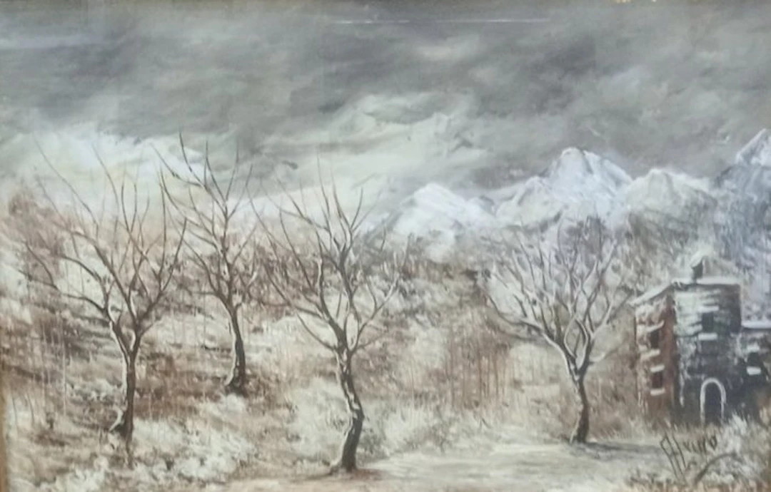 Italian school (XX) - Passaggio innevato