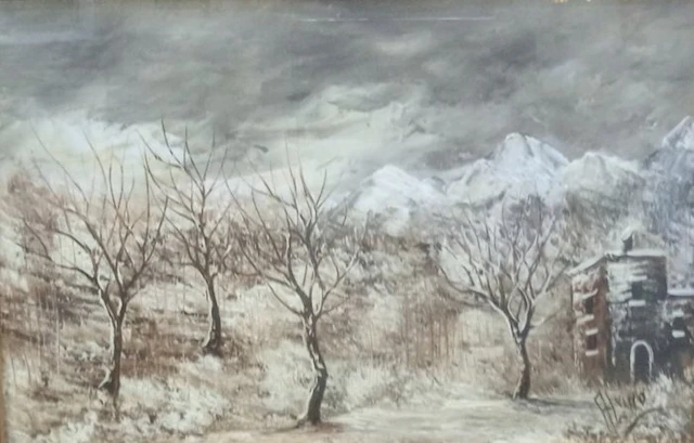 Italian school (XX) - Passaggio innevato